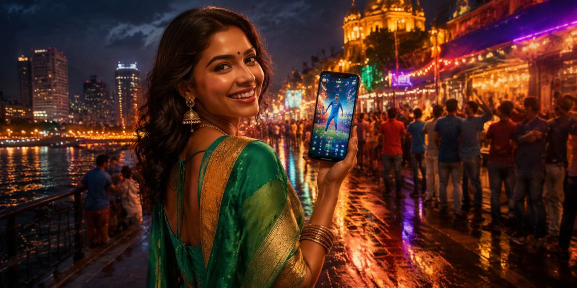 Mumbai cricket betting enthusiast enjoying online casino